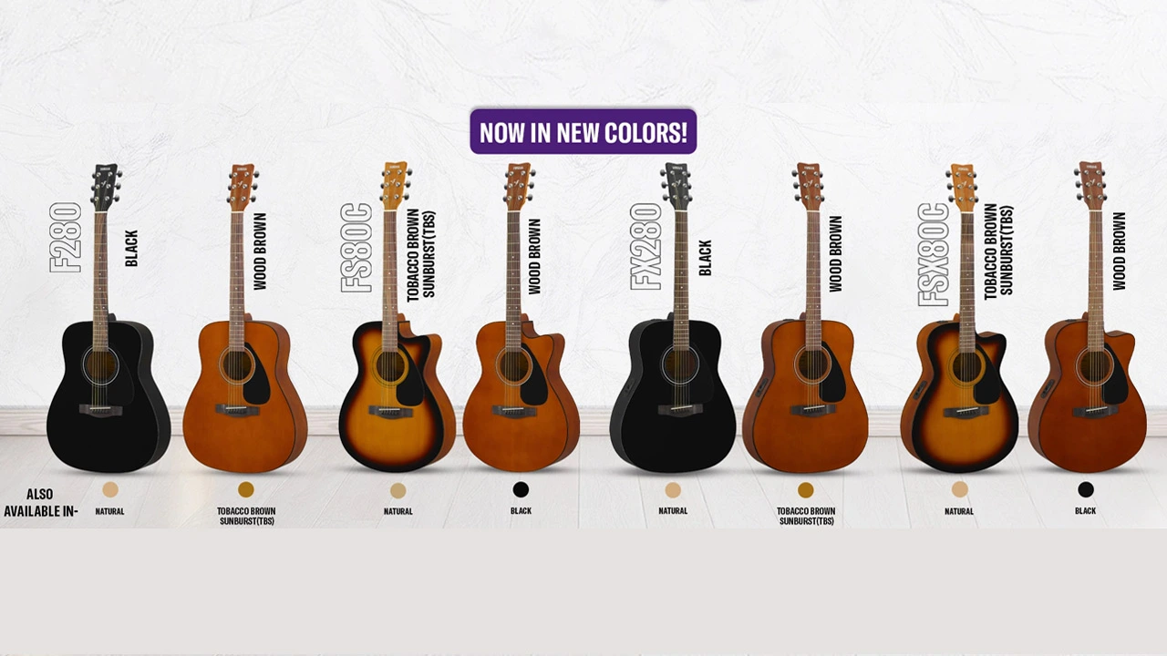 Yamaha Music India Brings Fresh Colours to its Made in India Guitar Range