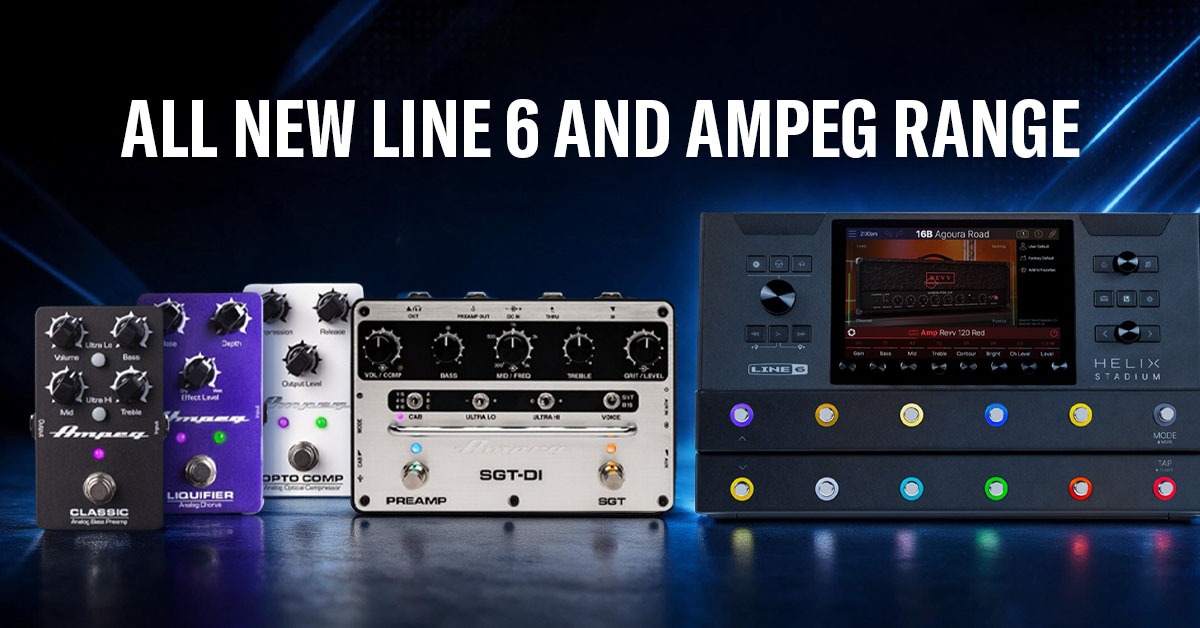 Yamaha Music Store Welcomes Ampeg and Line 6 to Its Growing Music Technology Range