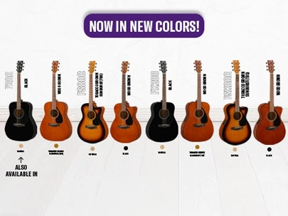 Yamaha Music India Brings Fresh Colours to its Made in India Guitar Range