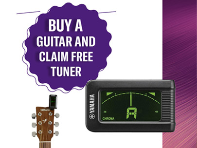 Buy Yamaha Guitars Online and Get a Free Tuner