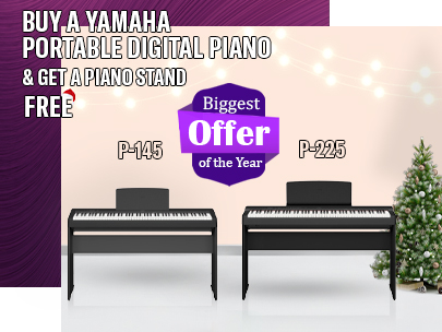 Make This Festive Season Musical with Yamaha Portable Digital Pianos