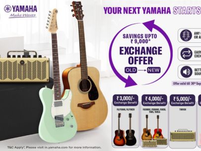 Yamaha Music India Announces Exciting Exchange Offer on Premium Acoustic Guitars, Electric Guitars and THR Amplifiers