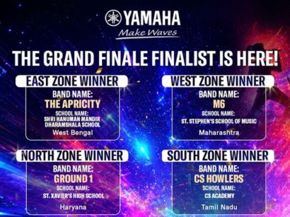 Yamaha Music India Announces the Top Five Finalists for Teens Rock – The Battle of Bands 2026