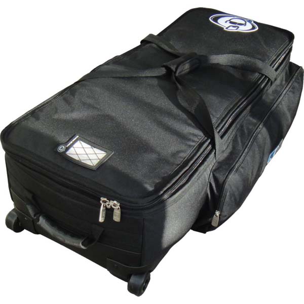 Protection Racket 38" x 14" x 10" drum hardware bag with wheels