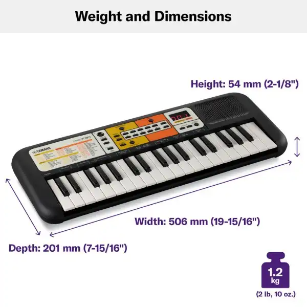 Yamaha PSS-F30 Mini Keyboard For Kids (Made in India)