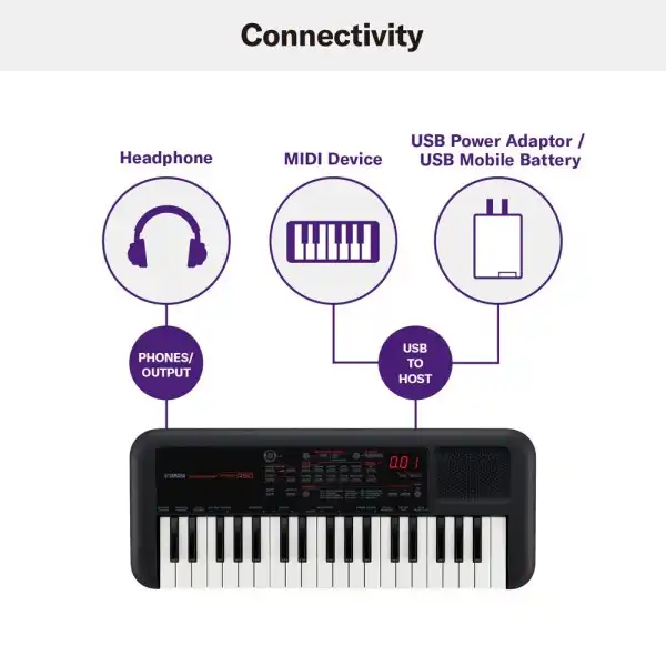 Yamaha PSS-A50 Portable Keyboard With 37 Keys (Made in India)