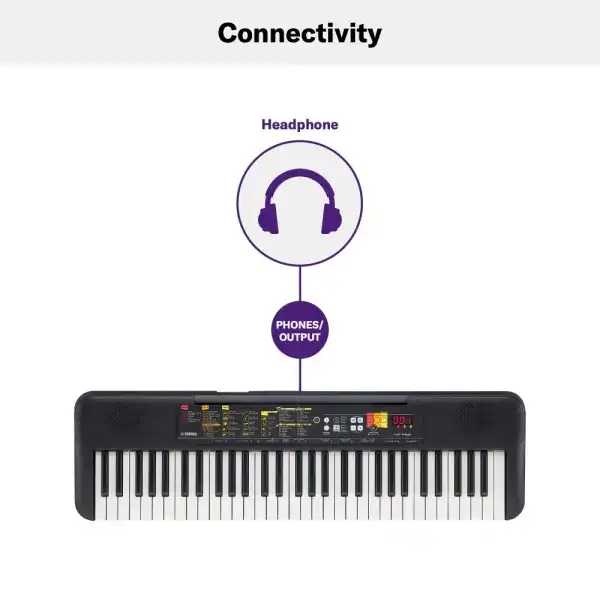 Yamaha PSR-F52 Portable Keyboard with 61 Keys