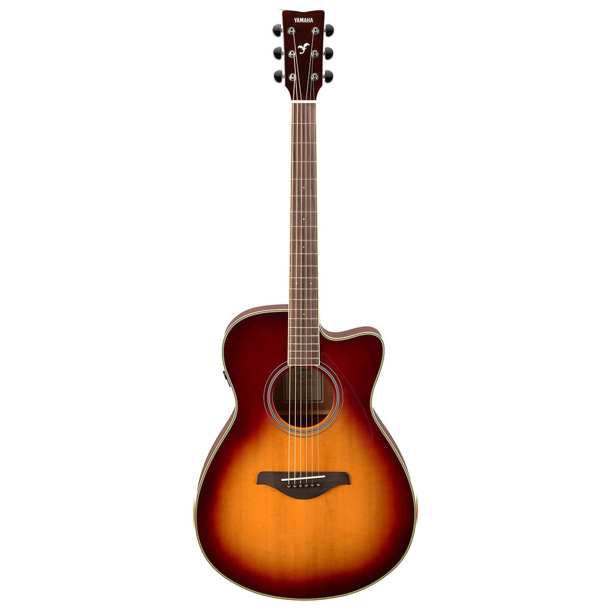 Yamaha FSC-TA Brown Sunburst Trans Acoustic Guitar