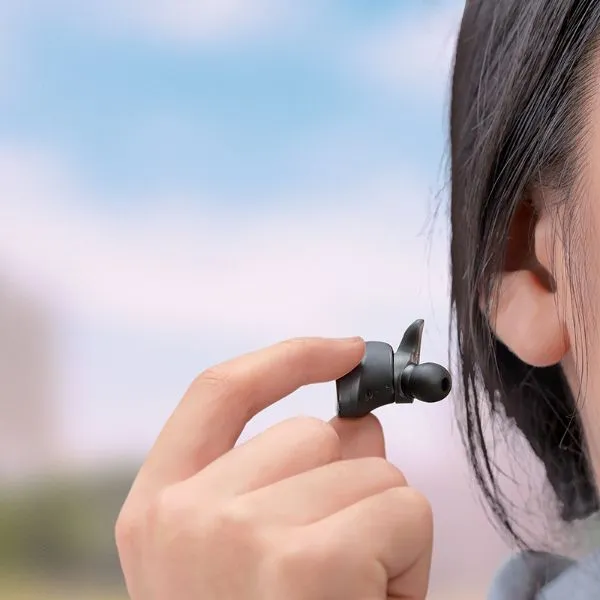Yamaha TW-ES5A True Wireless Bluetooth Sports Earbuds (Black)