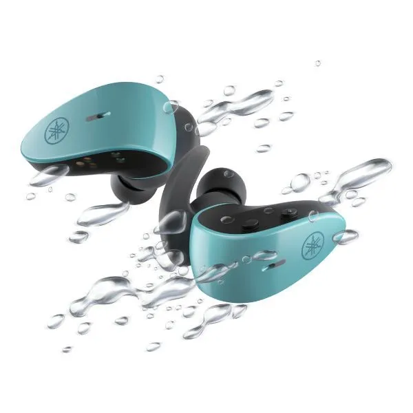 Yamaha TW-ES5A True Wireless Bluetooth Sports Earbuds (Green)