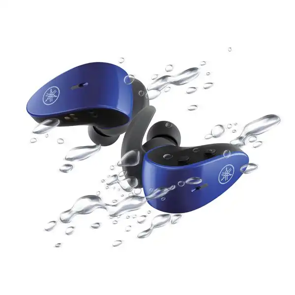 Yamaha TW-ES5A True Wireless Bluetooth Sports Earbuds (Blue)