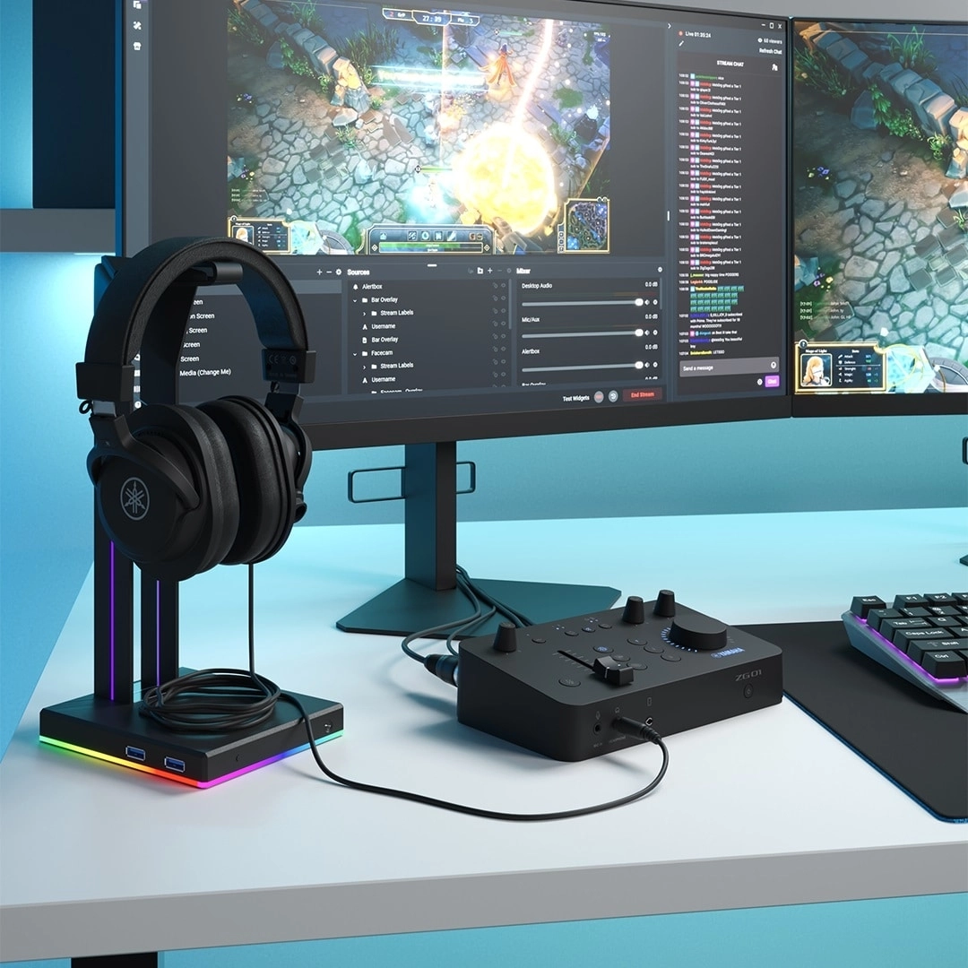 Yamaha ZG01 PACK Game Streaming Pack