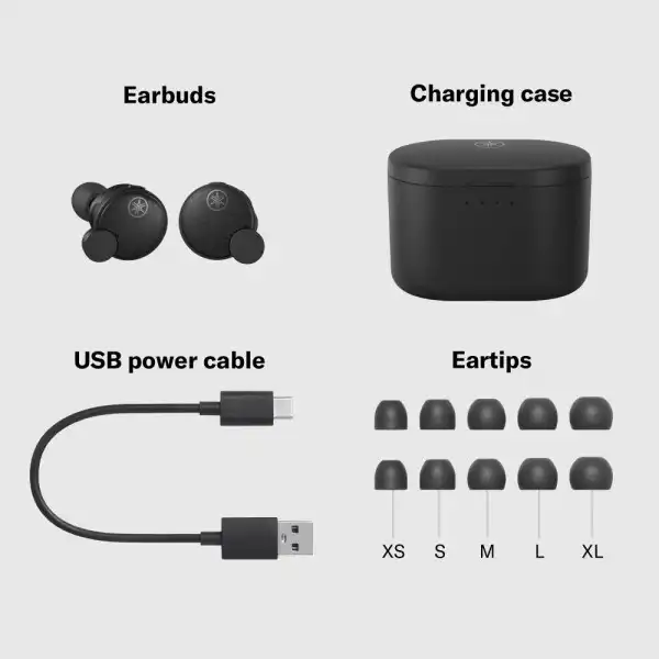TW-E7B True Wireless ANC Bluetooth Earbuds (White)