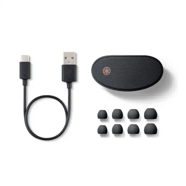 Yamaha TW-E5B Black True wireless earbuds