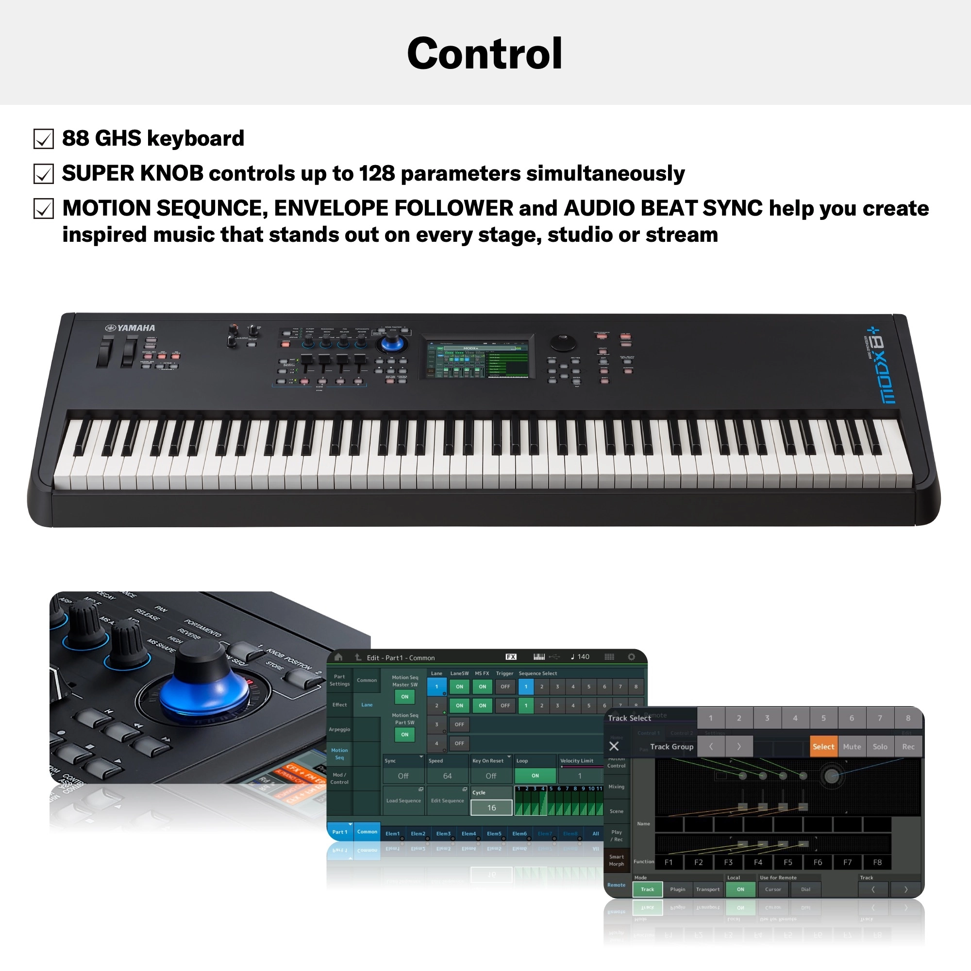 PRE-ORDER: Yamaha MODX8+ Synthesizer With 88 Keys