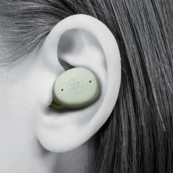 YamahaTW-E3C Green True Wireless Earbuds