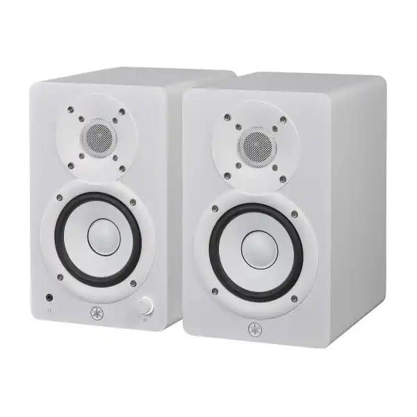 Yamaha HS4 (White) Powered Studio Monitors (Sold in Pair)