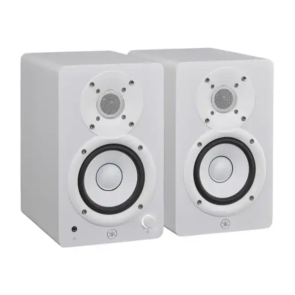 Yamaha HS4 (White) Powered Studio Monitors (Sold in Pair)