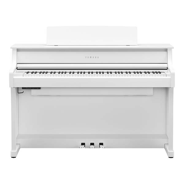 Yamaha CLP-875WH White Clavinova Digital Piano With Bench (with Home Installation)