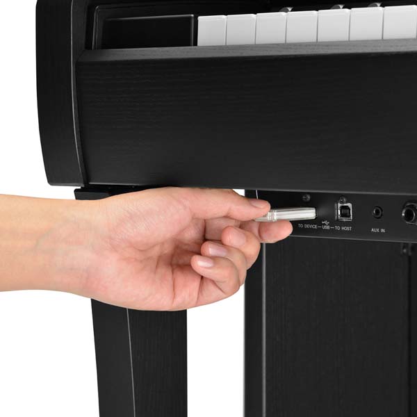 Yamaha CLP-845B Black Clavinova Digital Piano With Bench (with Home Installation)