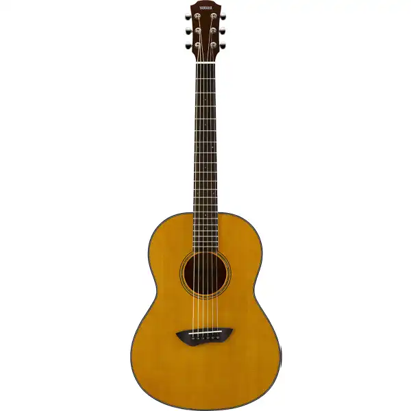 Yamaha CSF1M Vintage Natural Acoustic Travel Guitar (Carry case included)
