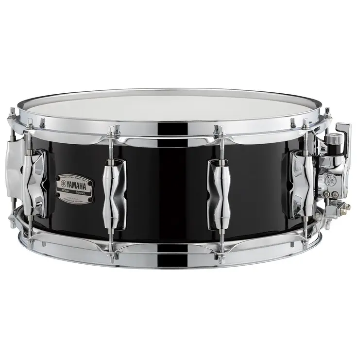 Yamaha RBS1455 SOLID BLACK Recording Custom Wood Snare Drums
