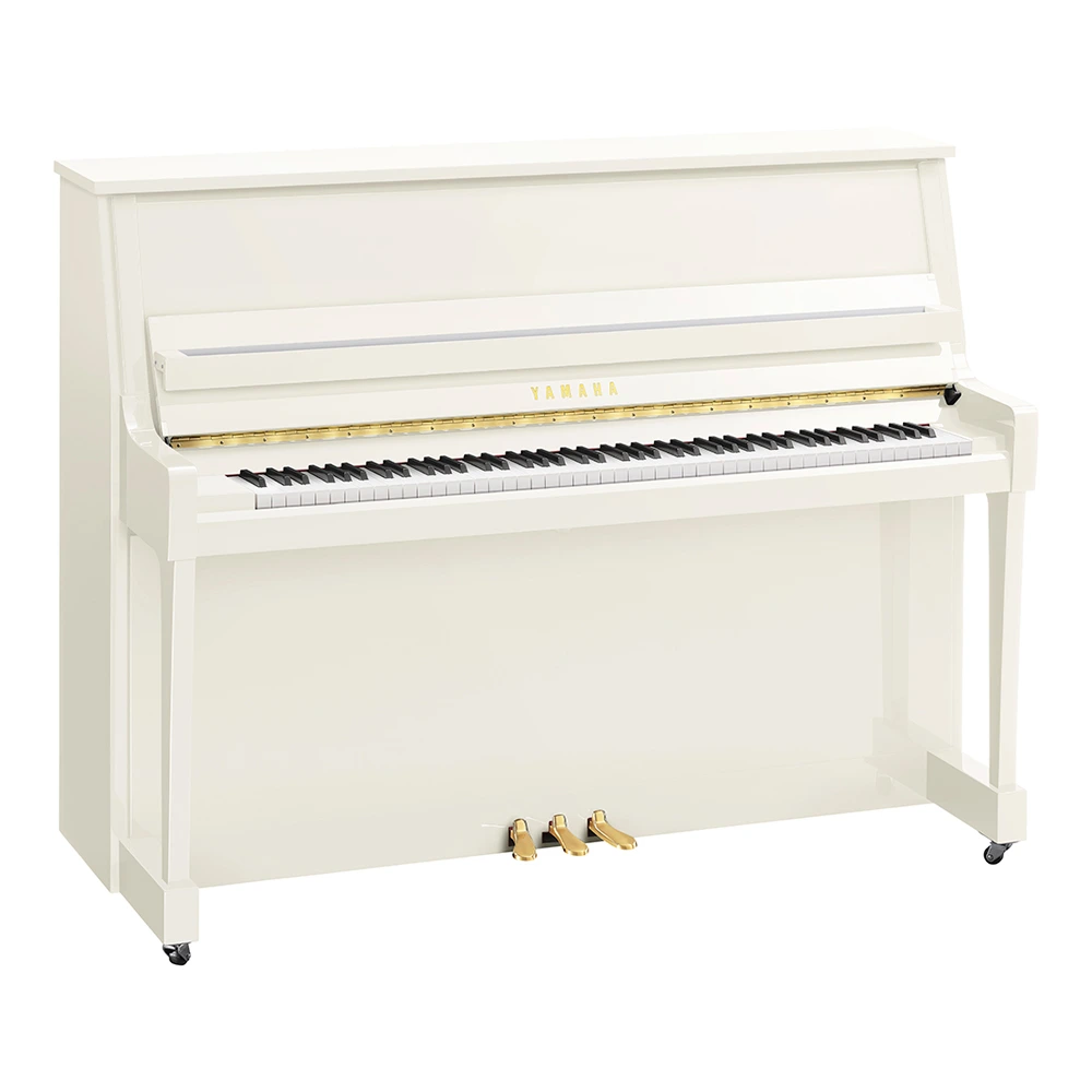 Yamaha B20 PWH Upright Acoustic Piano with Home Installation