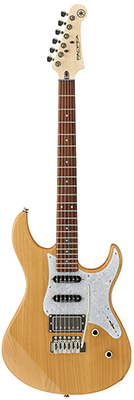 Yamaha PACIFICA612VIIX Yellow Natural Satin Electric Guitar