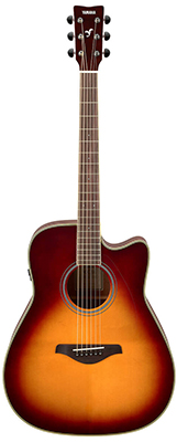 Yamaha FGC-TA Brown Sunburst Trans Acoustic Guitar