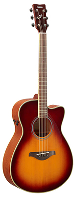 Yamaha FSC-TA Brown Sunburst Trans Acoustic Guitar