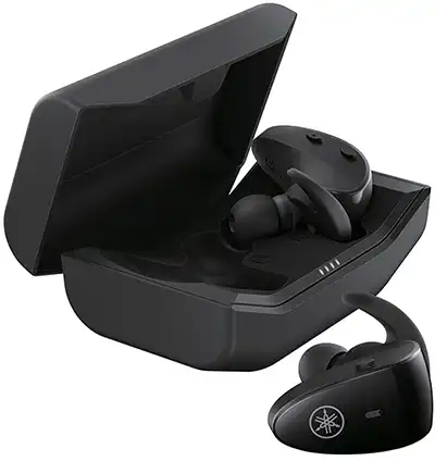 Yamaha TW-ES5A True Wireless Bluetooth Sports Earbuds (Black)