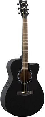 Yamaha FSX80C Black Electro Acoustic Guitar  (Made in India)