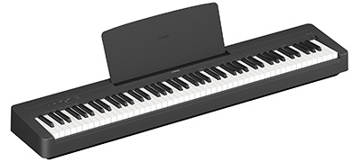 Yamaha P-145B 88-Key Weighted Action Portable Digital Piano with Power Supply, great for beginners (Adaptor Included)