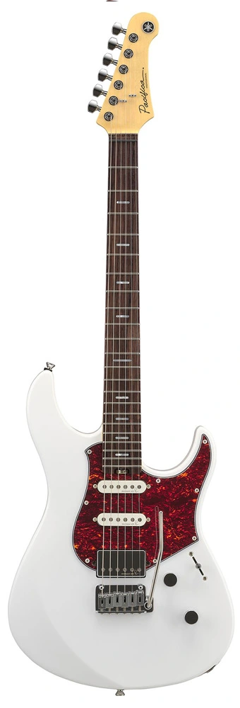Yamaha Professional PACP12 Shell White Electric Guitar (Hardshell Case Included)