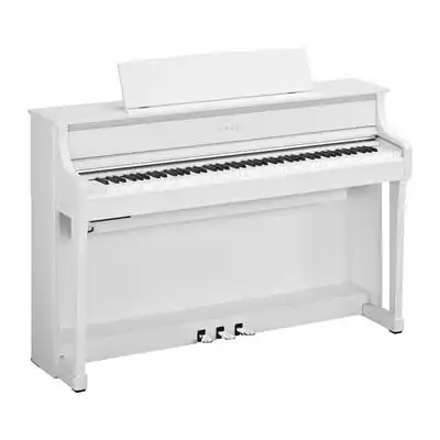 Yamaha CLP-875WH White Clavinova Digital Piano With Bench (with Home Installation)