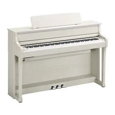 Yamaha CLP-875WB White Birch Clavinova Digital Piano With Bench (with Home Installation)