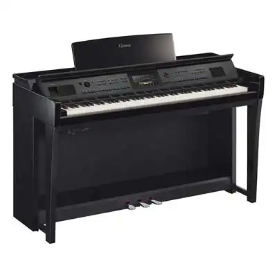 Yamaha CVP-905PE Polished Ebony Clavinova Digital Piano With Bench (with Home Installation)