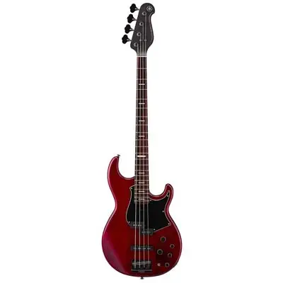 Yamaha BB734A Fired Red Electric Bass Guitar with Gig Bag