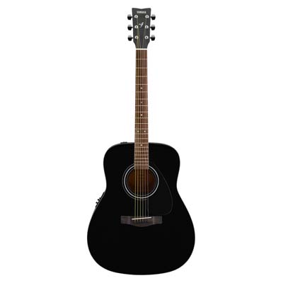 Yamaha FX280 Black Acoustic Guitar (Made In India)