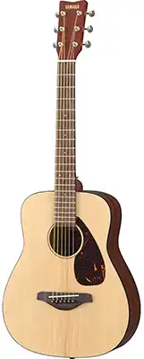 Yamaha JR2 - Natural Acoustic Guitar Acoustic Travel Guitar (Carry case included)