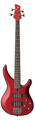 Yamaha TRBX304 Candy Apple Red Electric Bass Guitar