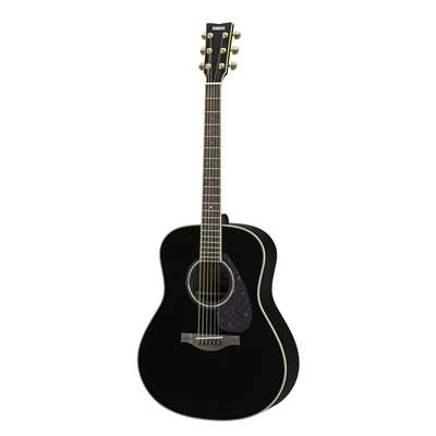 (REFURBISHED) Yamaha LL6 Black Acoustic Guitar