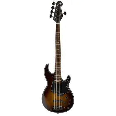Yamaha BB735A Dark Coffee Sunburst Electric Bass Guitar with Gig Bag