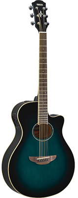 Yamaha APX600 Oriental Blue Burst Acoustic Guitar