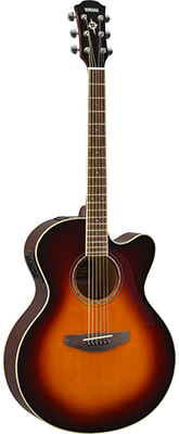 Yamaha CPX600 Old Violin Sunburst Acoustic Guitar