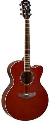 Yamaha CPX600 Root Beer Acoustic Guitar