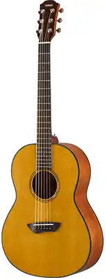 Yamaha CSF1M Vintage Natural Acoustic Travel Guitar (Carry case included)