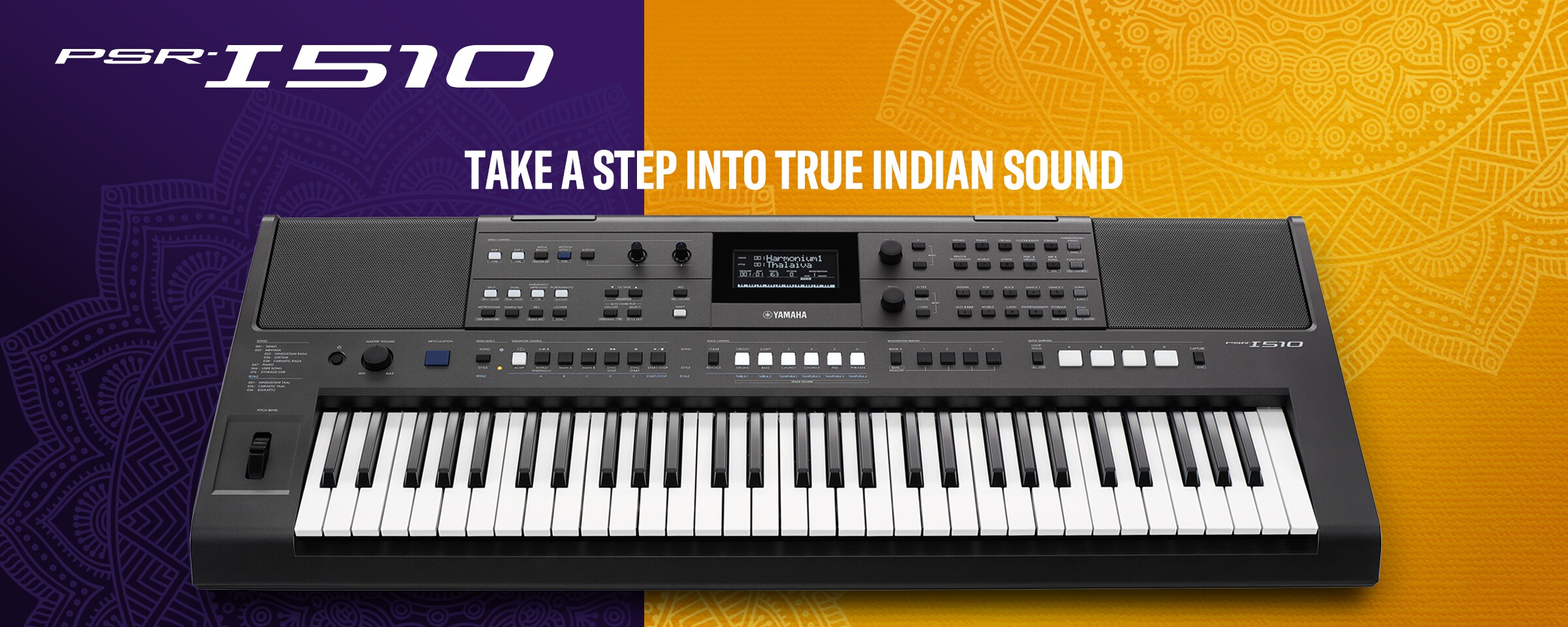 PSR-I510 Indian Keyboards