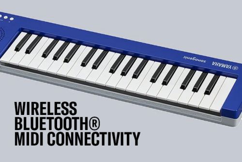 Wireless Bluetooth® MIDI connectivity