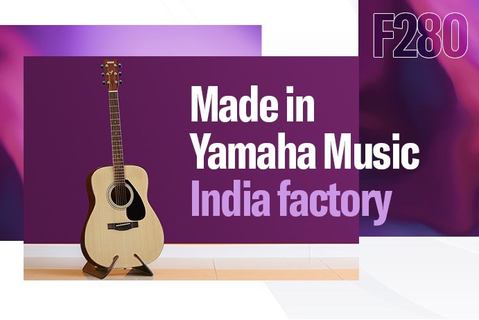 Made in Yamaha Music India factory